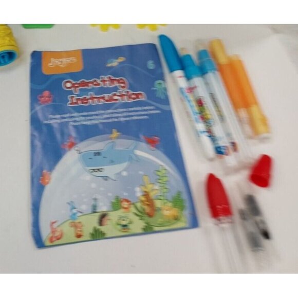 Obuby Magical Aqua Mat Sea World 47” x 35” Water Painting Doodle Mat - Picture 5 of 6